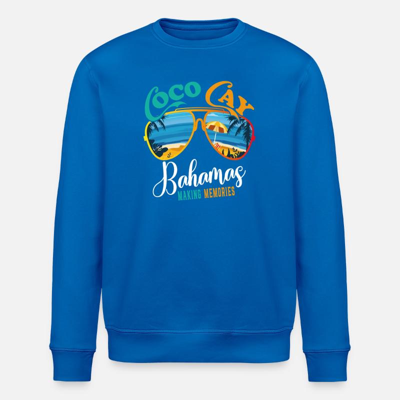 Bahamas Souvenirs - Stanley/Stella Unisex Bio-Sweatshirt ROLLER - Königsblau