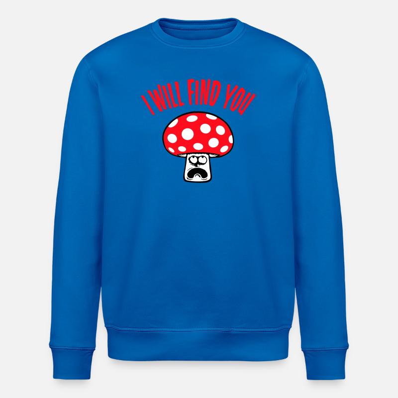 Pilz Je te trouverai effrayé, paniqué - Sweat bio ROLLER Stanley/Stella Unisexe - bleu roi