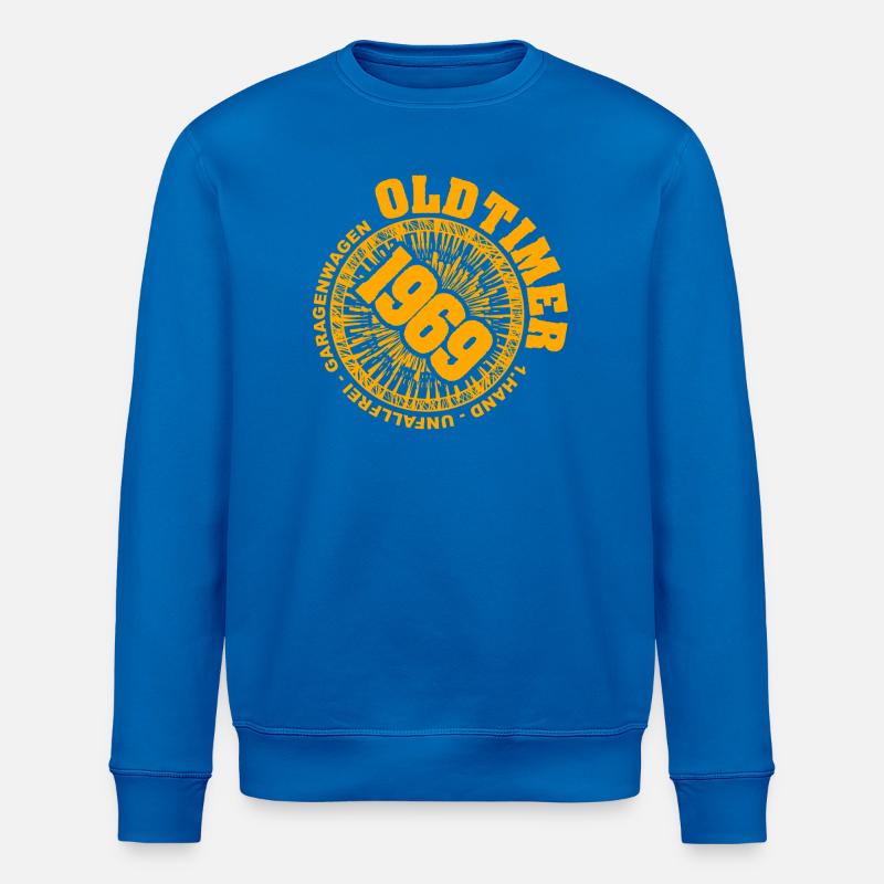 Opa 1969 - Stanley/Stella Unisex Bio-Sweatshirt ROLLER - Königsblau