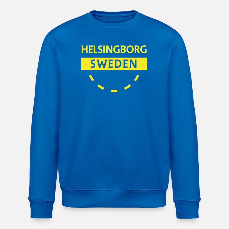 Helsingborg Schweden Aufnäher - Stanley/Stella Unisex Bio-Sweatshirt ROLLER - Königsblau