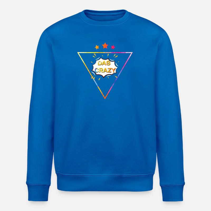DAS CRAZY C+ - Stanley/Stella Unisex Bio-Sweatshirt ROLLER - Königsblau