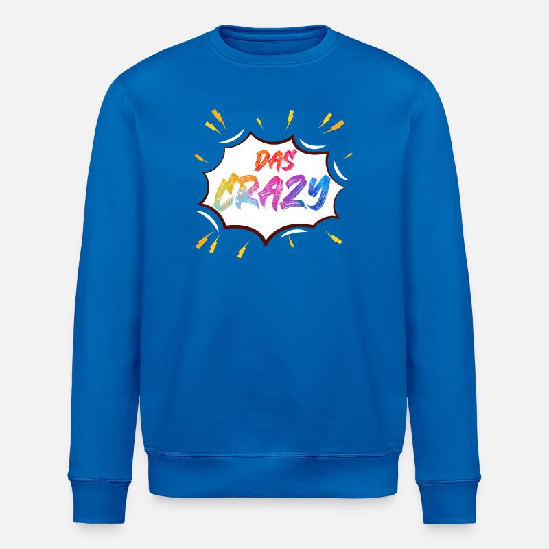 Das Crazy Farbknall - Stanley/Stella Unisex Bio-Sweatshirt ROLLER - Königsblau