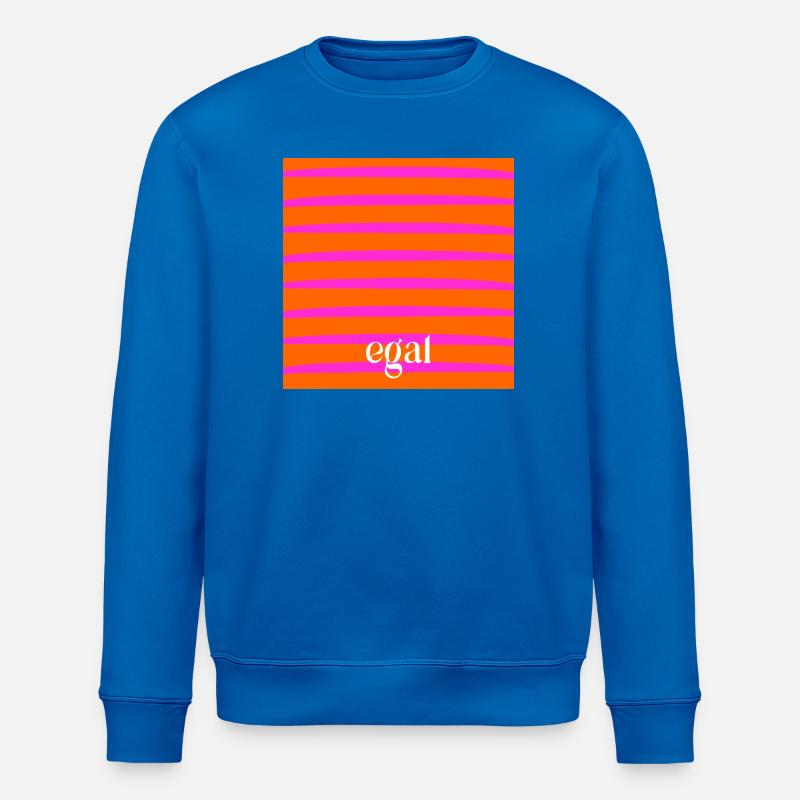 L’INDIFFÉRENCE N’A PAS D’IMPORTANCE - Sweat bio ROLLER Stanley/Stella Unisexe - bleu roi