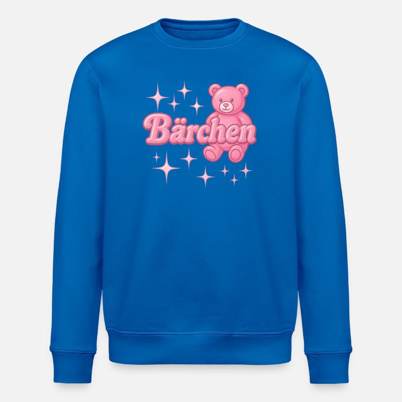 Bear / Y2K Nickname Statement Design - Stanley/Stella ROLLER Unisex Organic Sweatshirt - royal blue