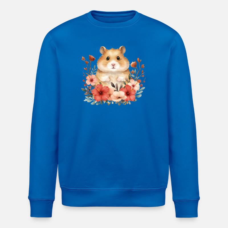 Hamster - Stanley/Stella Unisex Bio-Sweatshirt ROLLER - Königsblau