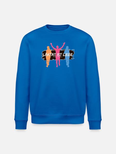 Lactate, c’est l’amour – Édition Runner - Sweat bio ROLLER Stanley/Stella Unisexe - bleu roi