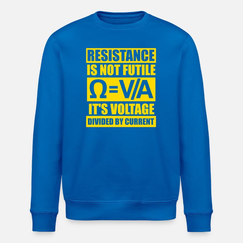 Physik Phyiker Physikstudent Physiklehrer - Stanley/Stella Unisex Bio-Sweatshirt ROLLER - Königsblau