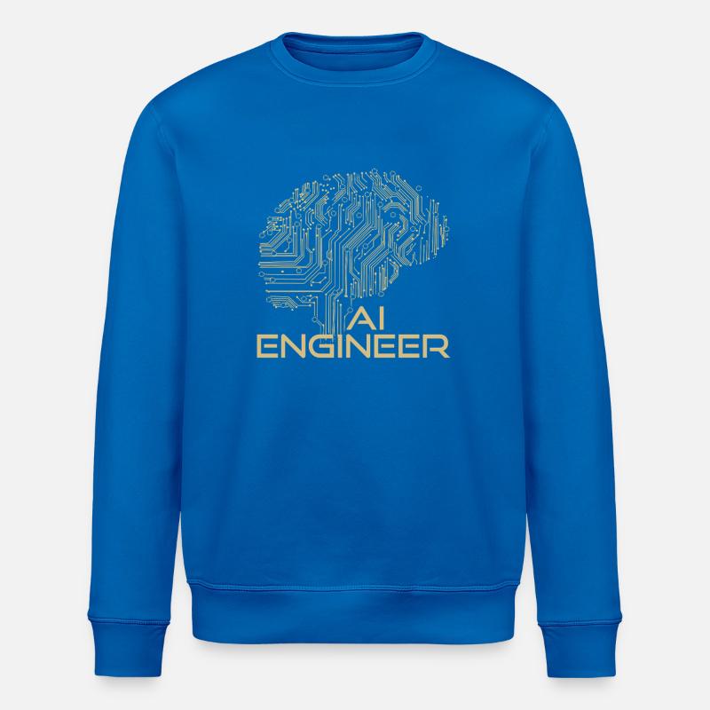 AI Engineer – Artificial Intelligence & Technology - Stanley/Stella ROLLER Unisex Organic Sweatshirt - royal blue