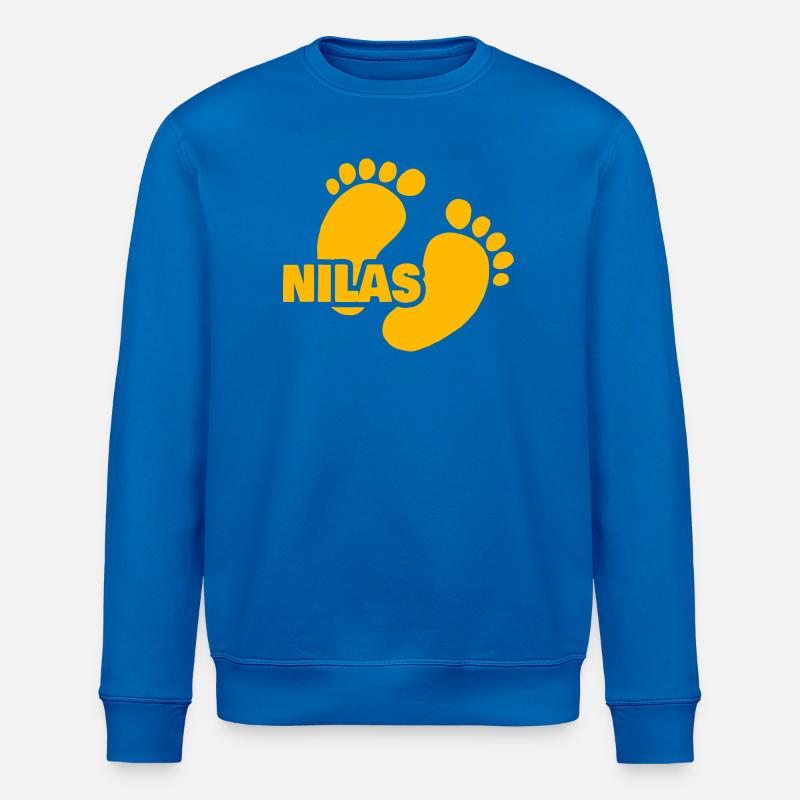 Nilas - Sweat bio ROLLER Stanley/Stella Unisexe - bleu roi