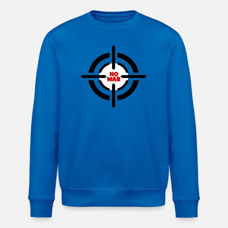 Kein Kriegsemblem - Stanley/Stella Unisex Bio-Sweatshirt ROLLER - Königsblau