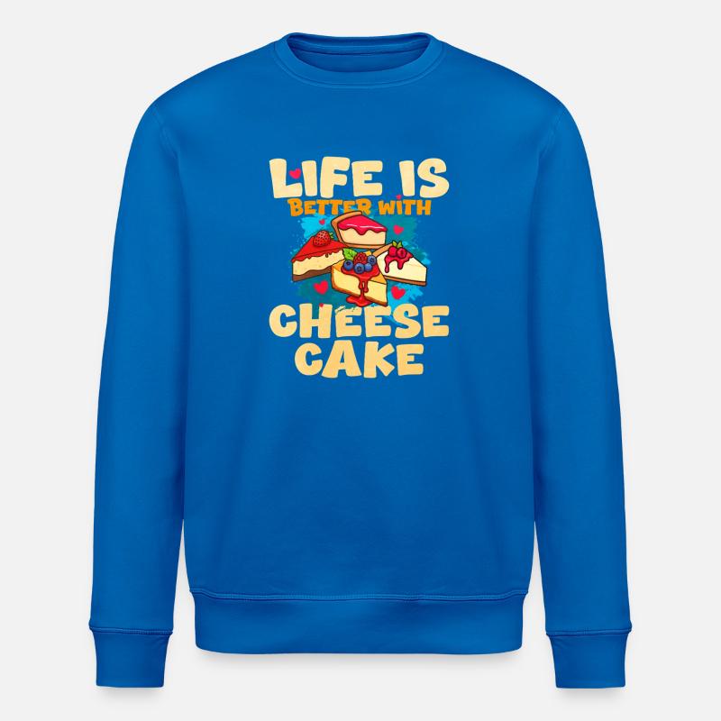 Kuchen - Stanley/Stella Unisex Bio-Sweatshirt ROLLER - Königsblau