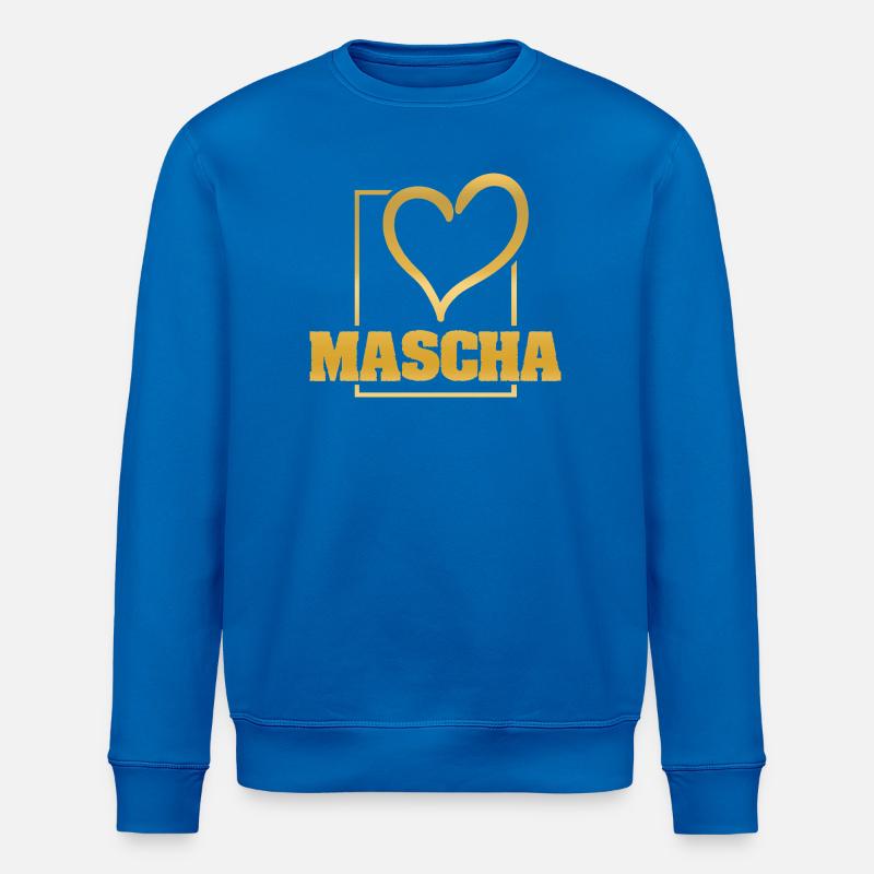 Mascha als Herz - Stanley/Stella Unisex Bio-Sweatshirt ROLLER - Königsblau
