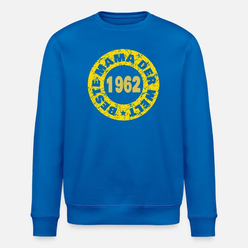 1962 - Stanley/Stella Unisex Bio-Sweatshirt ROLLER - Königsblau