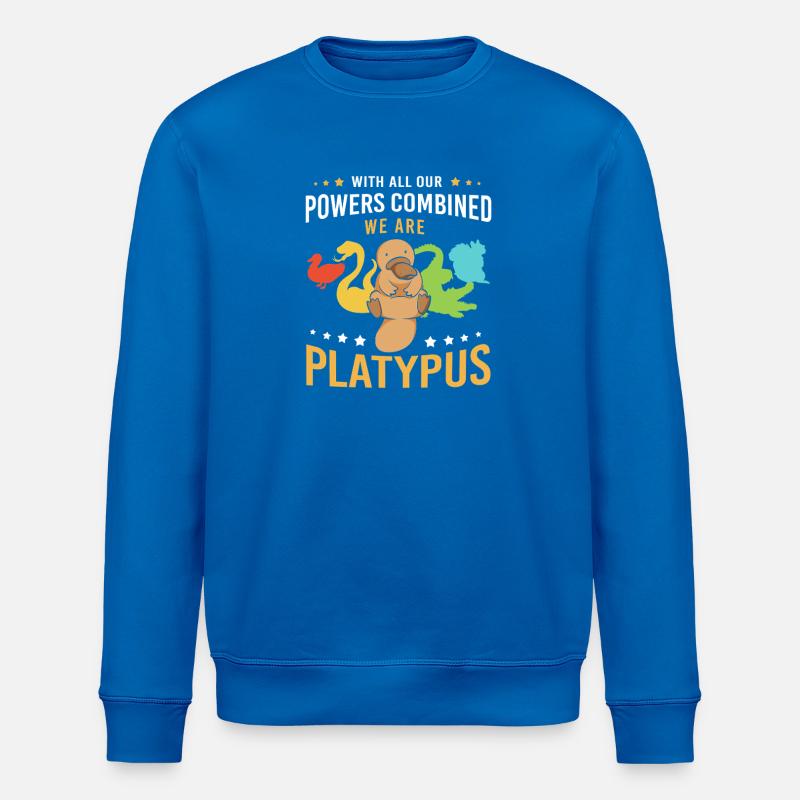 Schnabeltier - Stanley/Stella Unisex Bio-Sweatshirt ROLLER - Königsblau