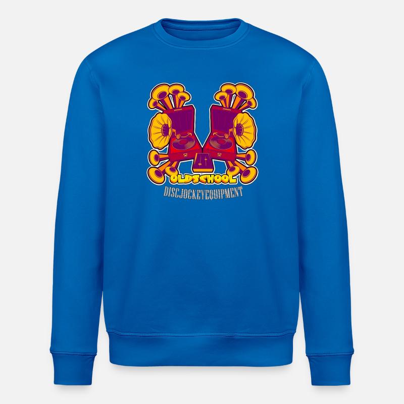 DJ - Stanley/Stella Unisex Bio-Sweatshirt ROLLER - Königsblau