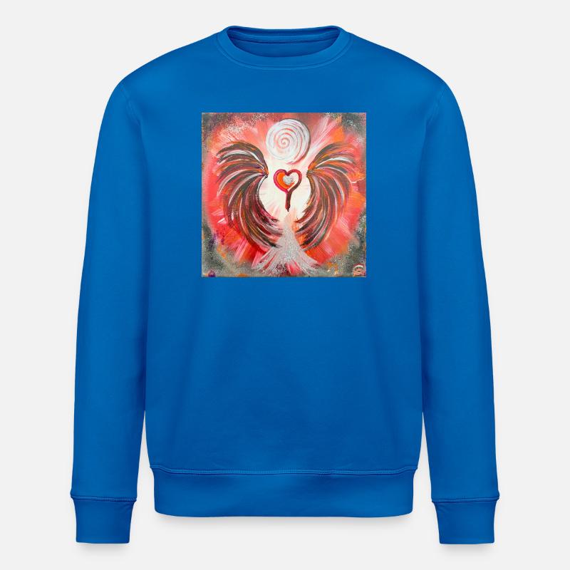 Herzengel Tiefes Erwachen - Stanley/Stella Unisex Bio-Sweatshirt ROLLER - Königsblau
