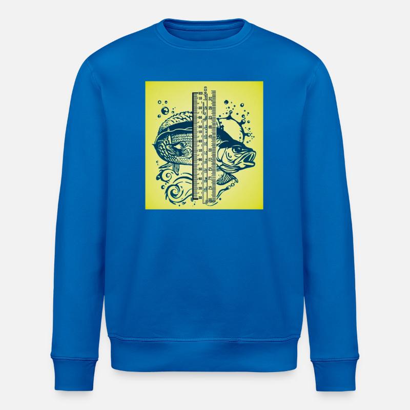 Fischmesser Art Gelb - Stanley/Stella Unisex Bio-Sweatshirt ROLLER - Königsblau