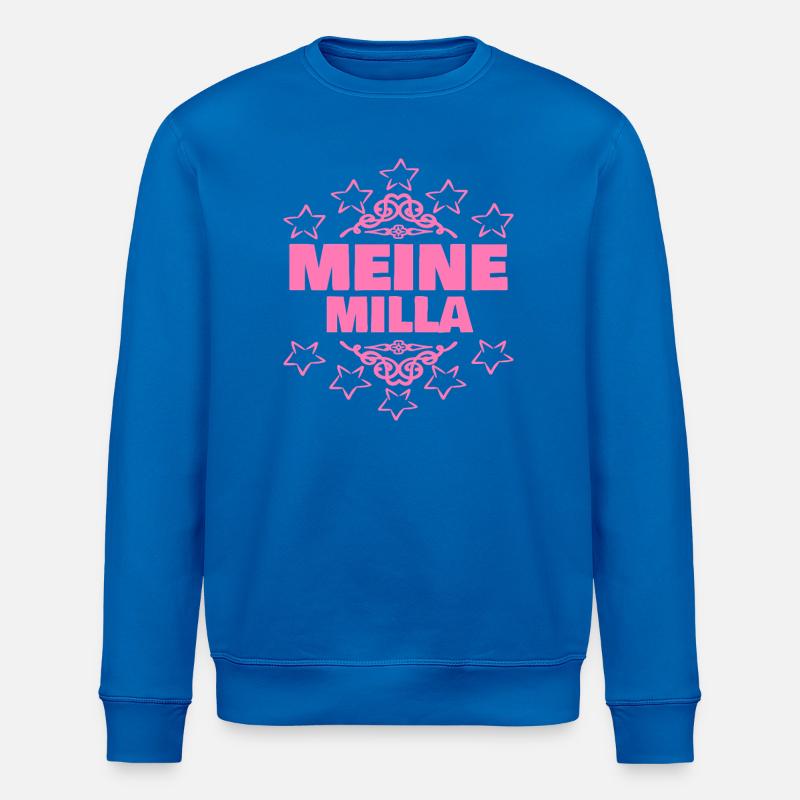 Maedchen Milla - Stanley/Stella Unisex Bio-Sweatshirt ROLLER - Königsblau