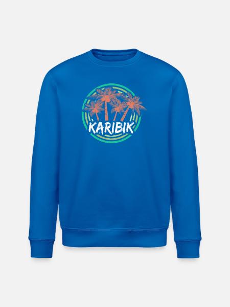 Urlaub Karibik - Stanley/Stella Unisex Bio-Sweatshirt ROLLER - Königsblau