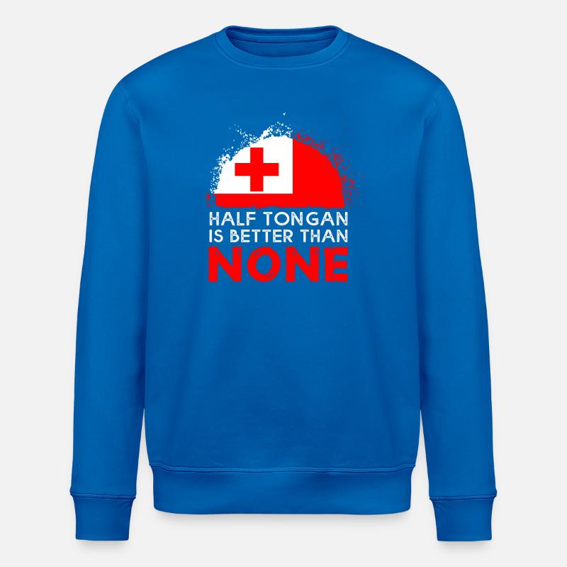 Tonga Tonga Tonga Rugby Tonga - Stanley/Stella ROLLER Unisex Organic Sweatshirt - royal blue