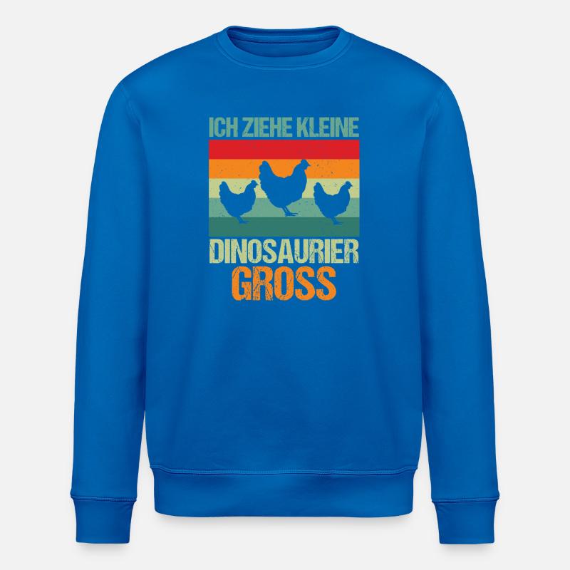 Hühner Hühnerbauer Bauer Landwirt Huhn - Stanley/Stella Unisex Bio-Sweatshirt ROLLER - Königsblau