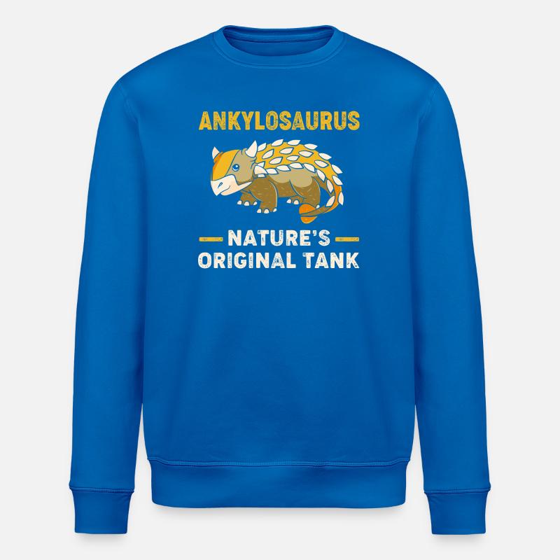 Ankylosaurus - Stanley/Stella Unisex Bio-Sweatshirt ROLLER - Königsblau