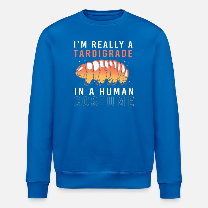 Tardigrade Tardigrade Water Bear Tardigrade - Stanley/Stella ROLLER Unisex Organic Sweatshirt - royal blue