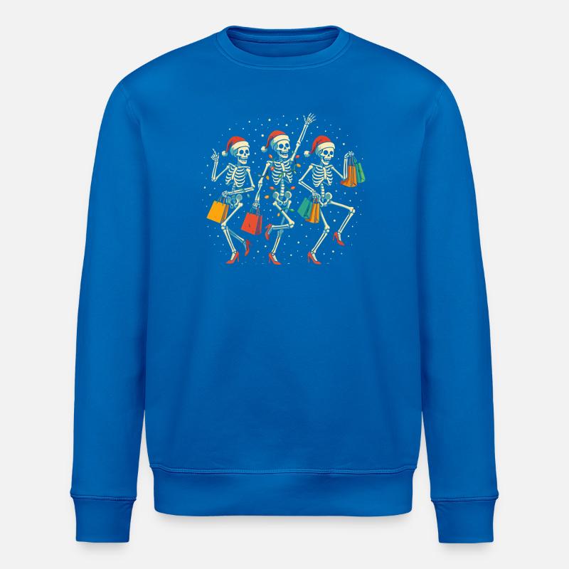 Acheteurs de squelettes dansants - Sweat bio ROLLER Stanley/Stella Unisexe - bleu roi