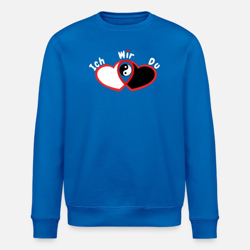 Liebespaar - Stanley/Stella Unisex Bio-Sweatshirt ROLLER - Königsblau