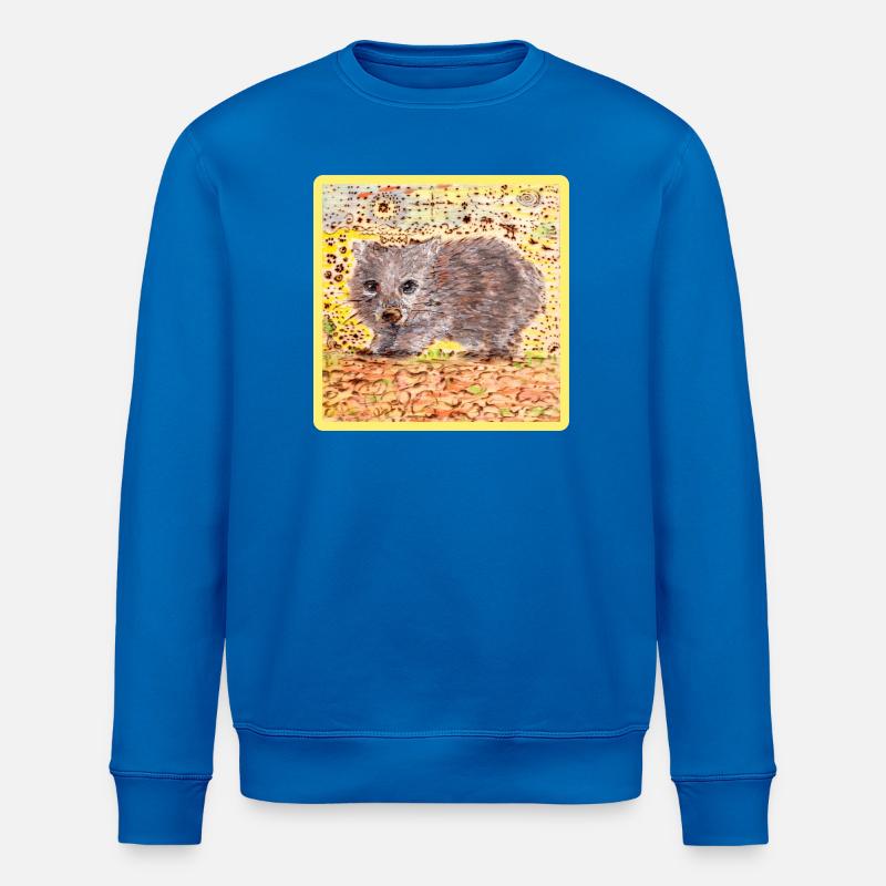 Wombat - Sweat bio ROLLER Stanley/Stella Unisexe - bleu roi