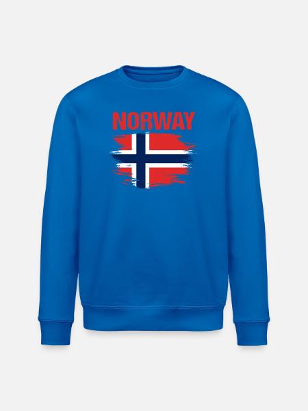 Norwegen Oslo Skandinavien Norweger - Stanley/Stella Unisex Bio-Sweatshirt ROLLER - Königsblau
