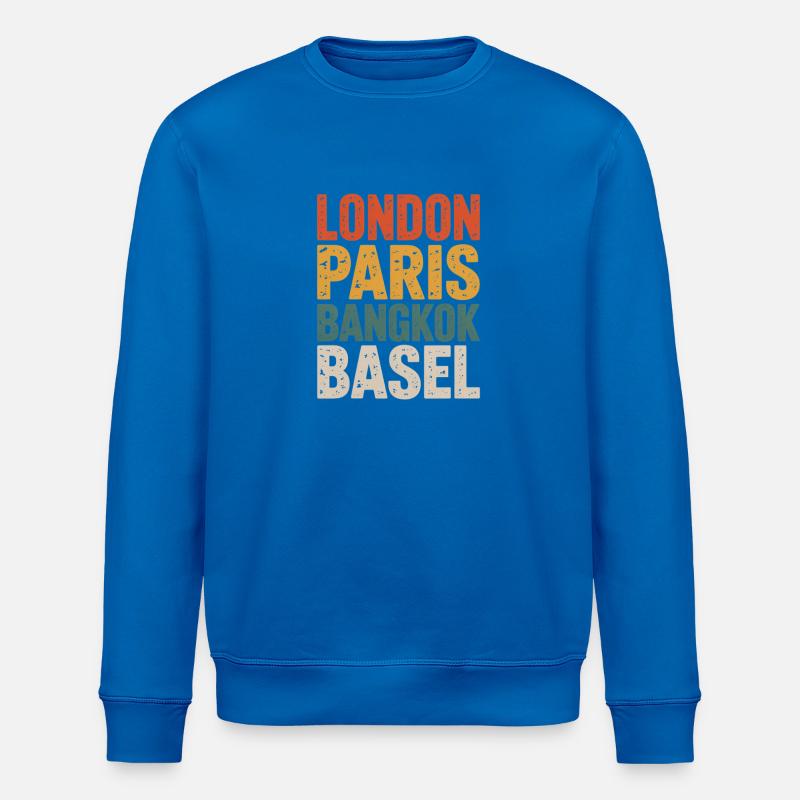 Basel - Stanley/Stella Unisex Bio-Sweatshirt ROLLER - Königsblau