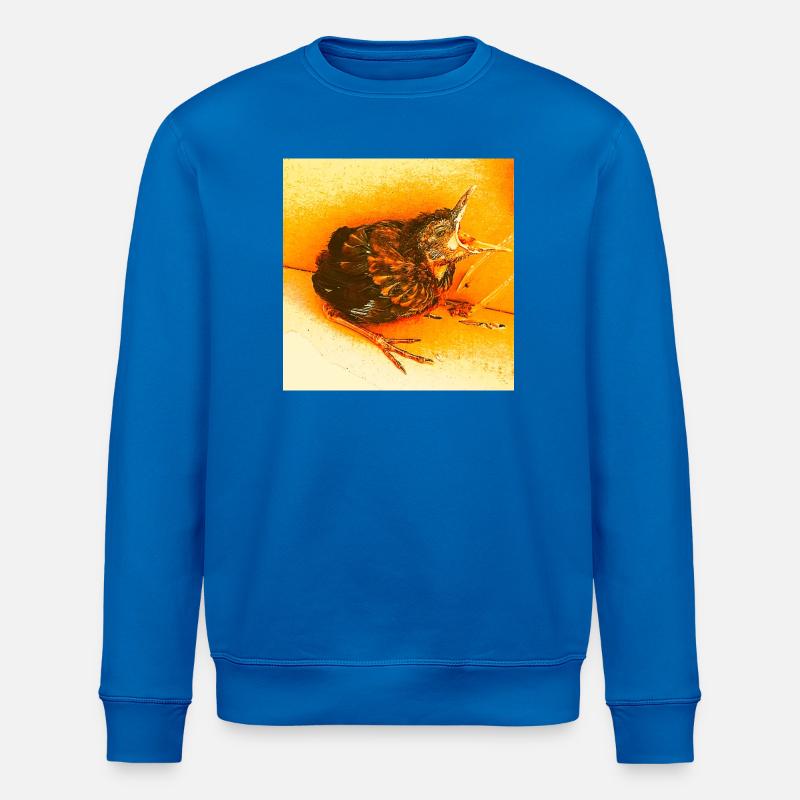 Merle Affamé - Sweat bio ROLLER Stanley/Stella Unisexe - bleu roi