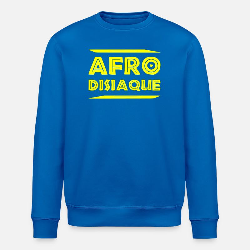 AFRO-DISIAQUE! - Stanley/Stella Unisex Bio-Sweatshirt ROLLER - Königsblau