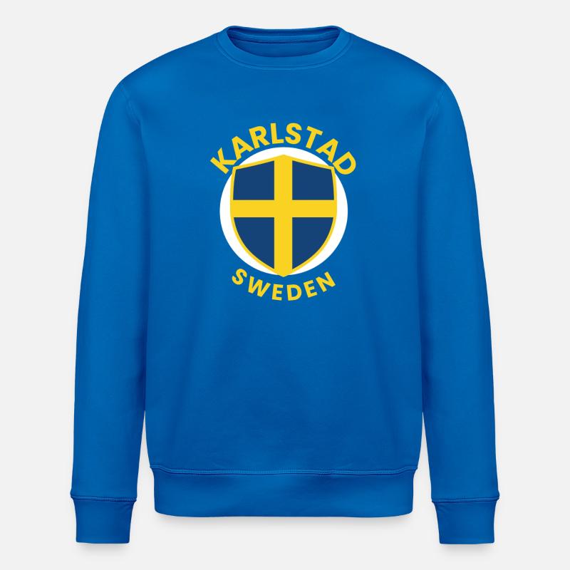 Conception de l’écu Karlstad Suède - Sweat bio ROLLER Stanley/Stella Unisexe - bleu roi