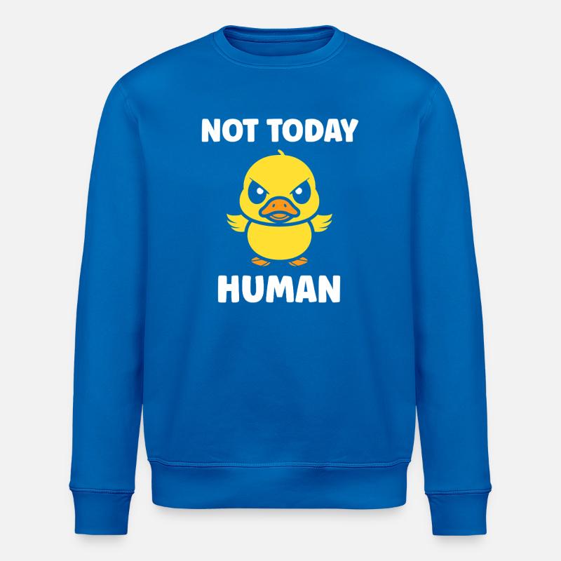 Rebellisches Entlein heute nicht - Stanley/Stella Unisex Bio-Sweatshirt ROLLER - Königsblau