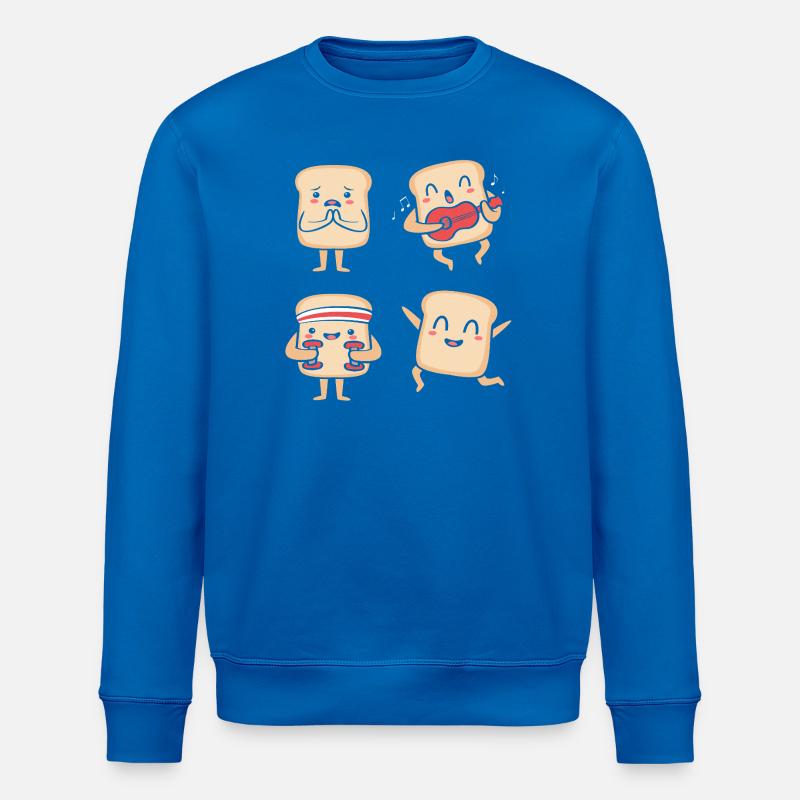 Bäcker Bäckerin Backen - Stanley/Stella Unisex Bio-Sweatshirt ROLLER - Königsblau