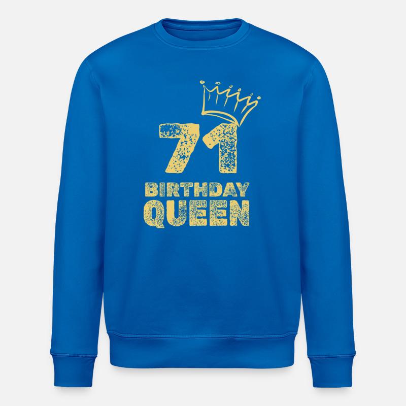 71 - Stanley/Stella Unisex Bio-Sweatshirt ROLLER - Königsblau