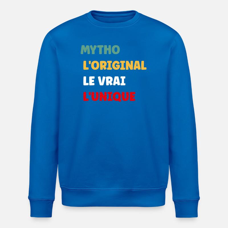 Mytho Original Unique Tee - Sweat bio ROLLER Stanley/Stella Unisexe - bleu roi
