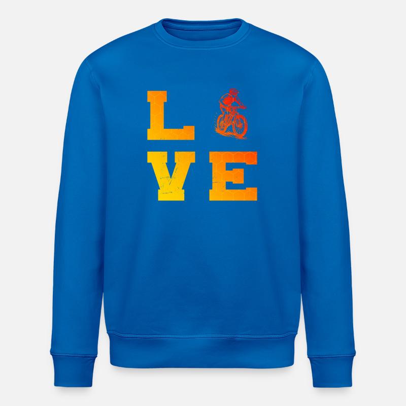 Message clair sur le VTT - Sweat bio ROLLER Stanley/Stella Unisexe - bleu roi