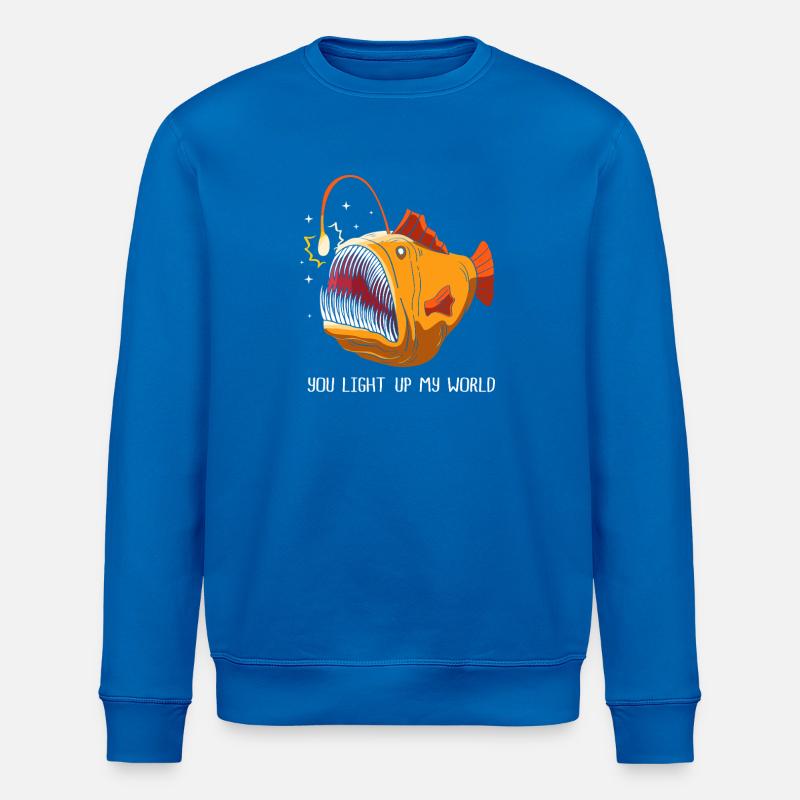 Anglerfisch - Stanley/Stella Unisex Bio-Sweatshirt ROLLER - Königsblau