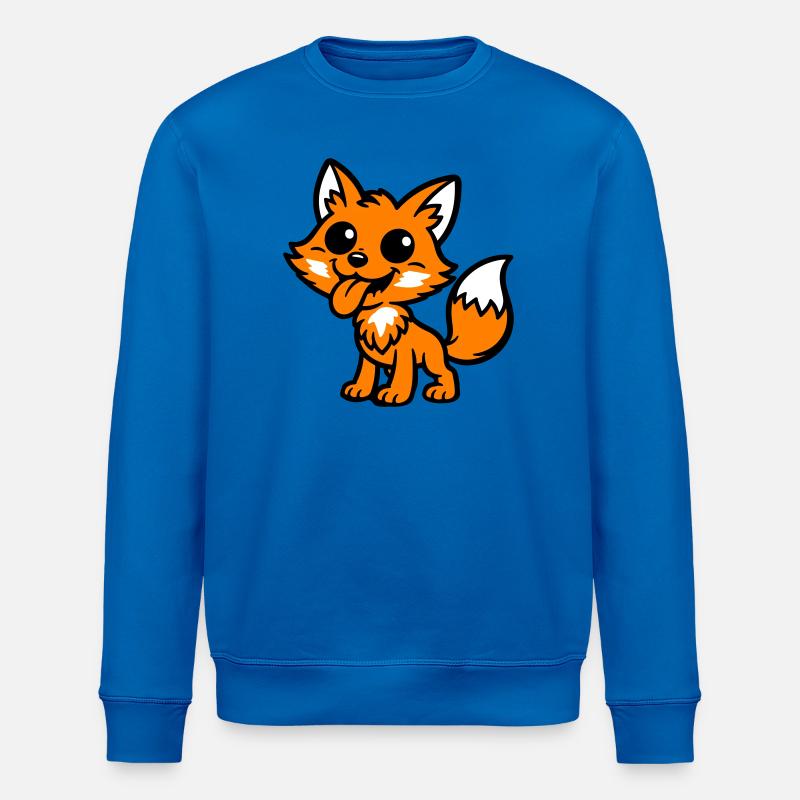 Bande dessinée Fox - Sweat bio ROLLER Stanley/Stella Unisexe - bleu roi
