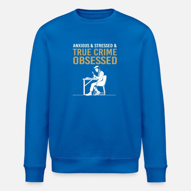 True Crime Krimi - Stanley/Stella Unisex Bio-Sweatshirt ROLLER - Königsblau
