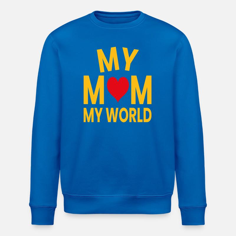 Meine Mutter, meine Welt - Stanley/Stella Unisex Bio-Sweatshirt ROLLER - Königsblau