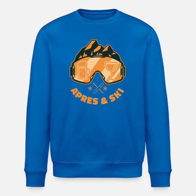 Apres & Ski Team Party Outfit - Stanley/Stella Unisex Bio-Sweatshirt ROLLER - Königsblau