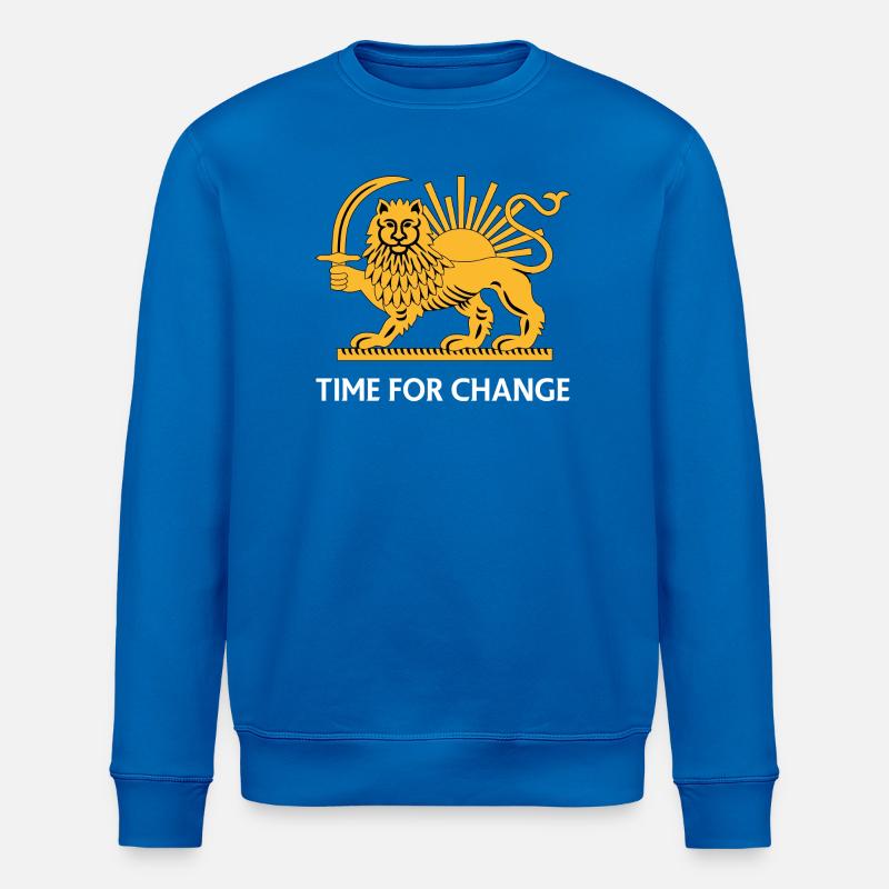 Changement solaire du Lion - Sweat bio ROLLER Stanley/Stella Unisexe - bleu roi