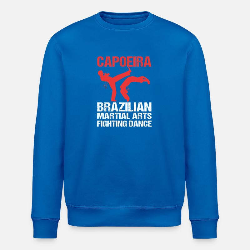 Capoeira - Sweat bio ROLLER Stanley/Stella Unisexe - bleu roi
