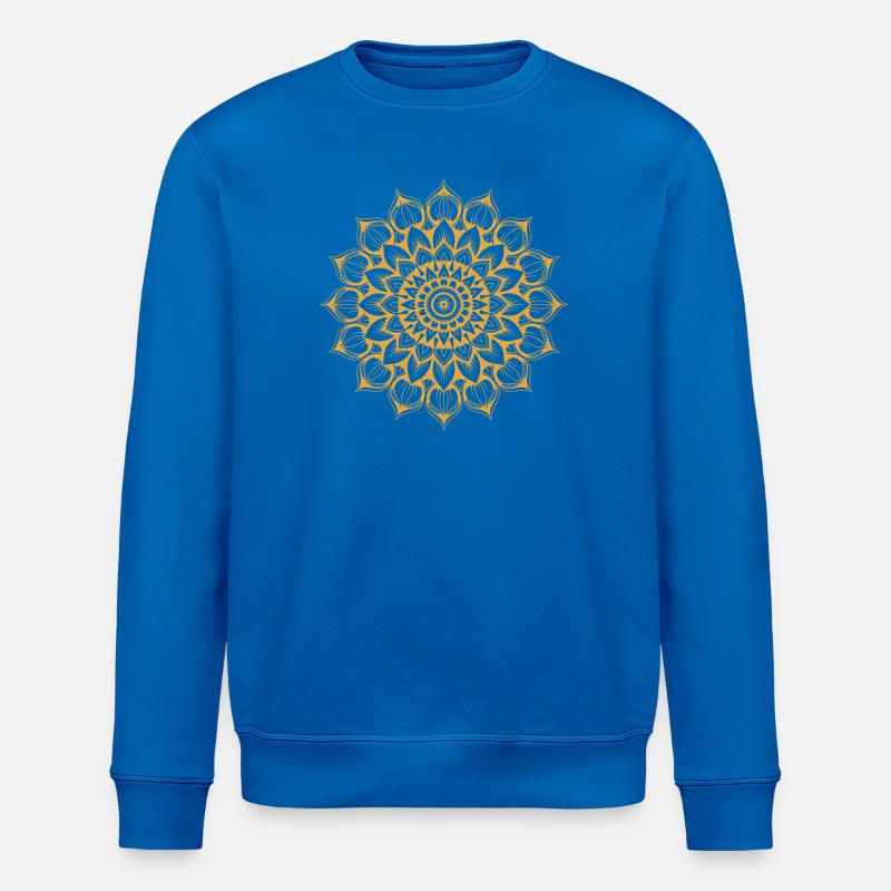 Mandala - Stanley/Stella Unisex Bio-Sweatshirt ROLLER - Königsblau