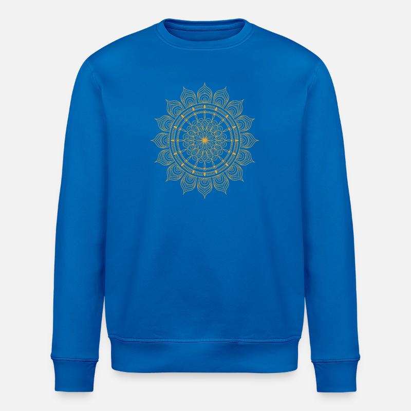 Mandala - Stanley/Stella Unisex Bio-Sweatshirt ROLLER - Königsblau