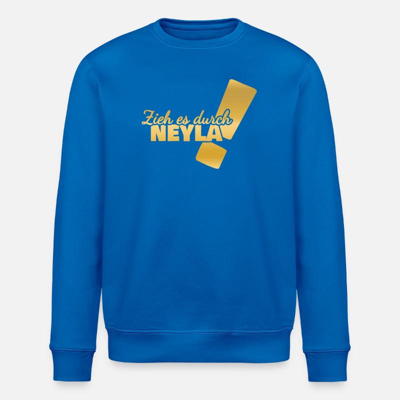Vorname Neyla - Stanley/Stella Unisex Bio-Sweatshirt ROLLER - Königsblau